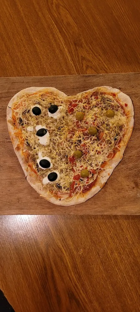 Pizza de la Saint Valentin